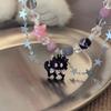 Y2K Star Pendant Necklace Cat Pendant Necklace Adjustable Chain Necklace Black Funny Necklace Perfect for Trendsetters