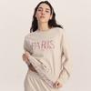 Huit Leopard Graphic Sweatshirt Htwtp4i02t