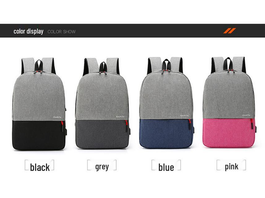 Korean Men's Travel Leisure Backpack - Stylish Outdoor Computer Bag