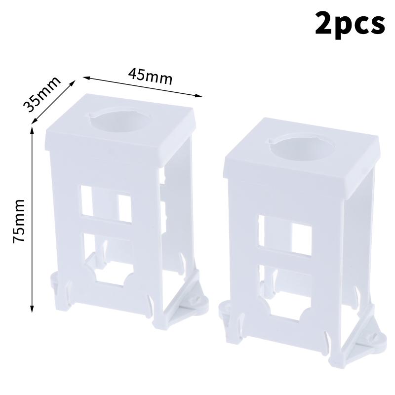 22Mm Guide Rail Mounting Bracket Protective Cover For 22Mm Push Button Switch Indicator Light Knob Emergency Buttons Stop Base