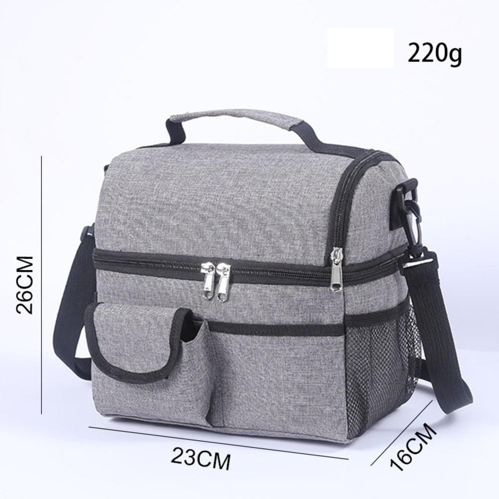 Thickened Freezer Bag High-Quality Insulated Lunch Bag Tactical Ice Bag Portable For Traveling Hiking Beach Trips