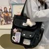 Y2K Fresh and Sweet Girl Ulzzang Ita Bag Japanese Ins College Style Crossbody Bag Large Capacity Women's Daily Commuting Toy Bag