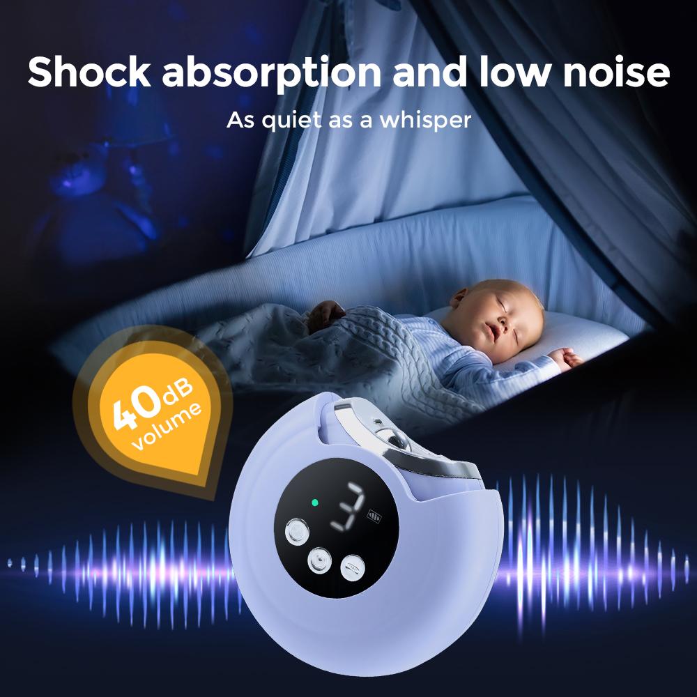 Profesjonelt elektrisk negleklippersett for tykke negler Anti-sprut Skarp trimmer Neglepedikyr Manikyrverktøy for menn og kvinner