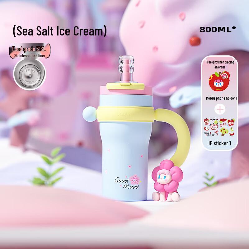 Bablov 800ml 316 Stainless Steel Insulated Straw Tumbler