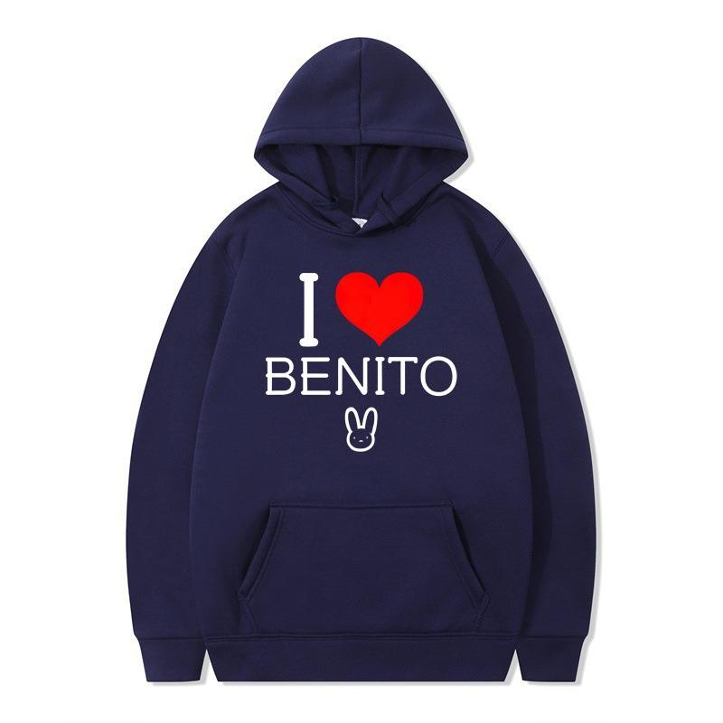 Autumn and winter new un verano sin ti bad bunny hoodie hooded sweater