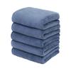 Reck Gekiochi-kun Microfiber Face Towel Set 5 (Navy) Soft Texture Ultra-fine Fibers / High Absorbency Dries Quickly Even When Wet