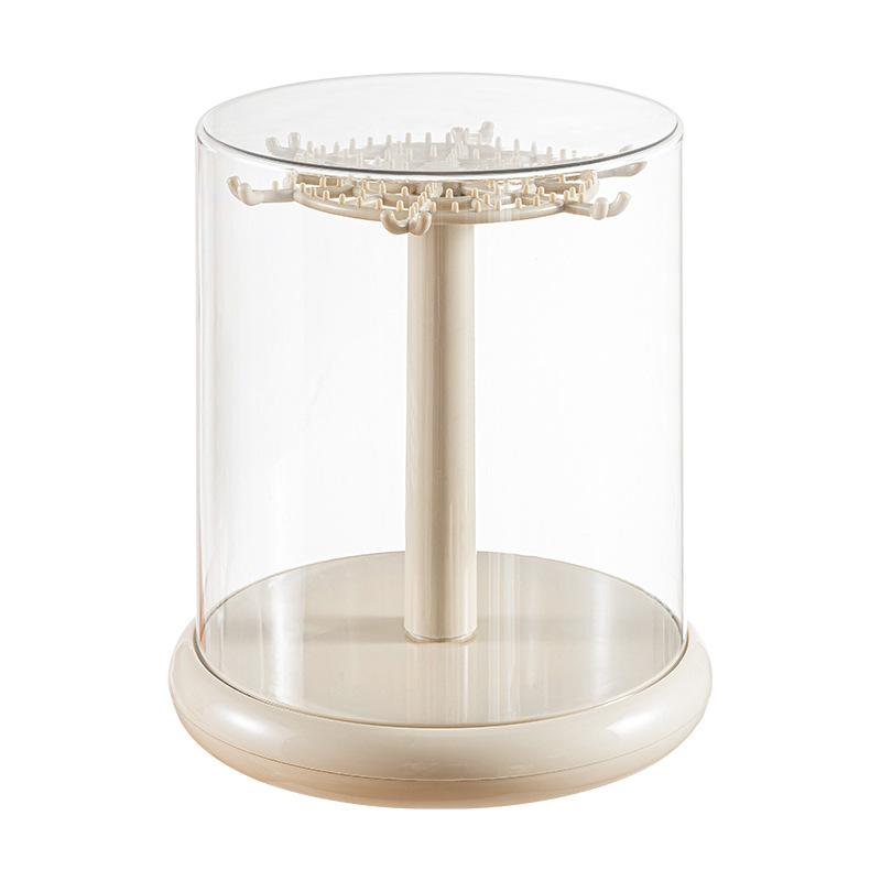 

Transparent Rotating Display Box for Labubu Pendant Display Cabinet Large Capacity Dustproof Plush Doll Blind Box Display Case