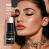 12-Color Highlight Grooming Stick, Stereo Brightening Shadow Stick Modified Contour Aegyo Sal Face Base Blush Stick