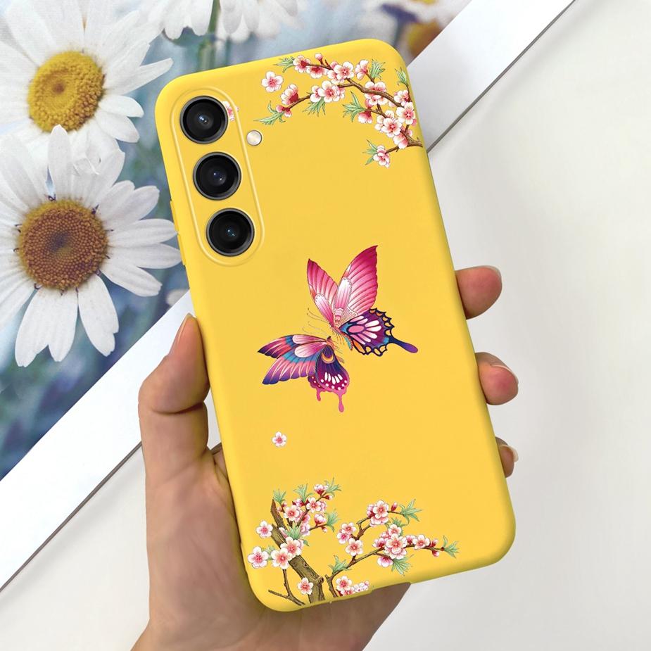 For Samsung Galaxy A55 Case SM-A556B Lovely Cartoon Back Cover Soft Silicone Phone Case For Samsung A55 A 55 GalaxyA55 5G Fundas