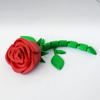 3D-gedruckte gedrehte Rosenornamente Lustige Rosenblumenfiguren Desktop-Ornamente