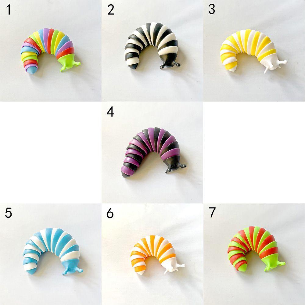 Hobbies Practical Jokes Novelty Stress Relief Decompression Fidget Slug Toy Caterpillar