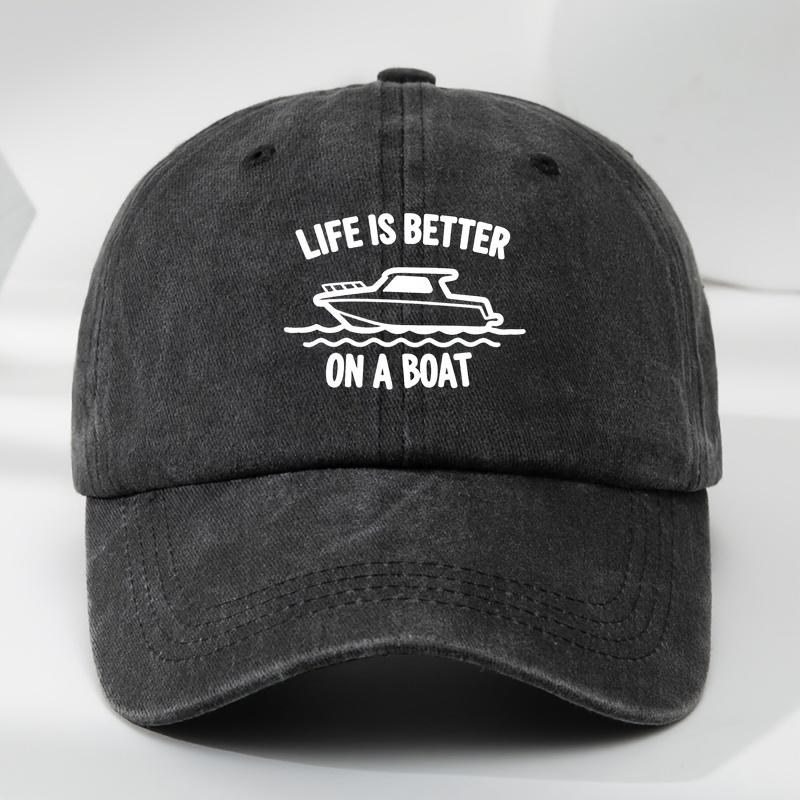 Outdoor Fishing Baseball Cap Men Women Lightweight Summer Peaked Hat чёрный
