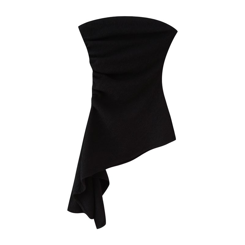 Kaslead New Arrival Women's Clothing Fashion Style Fashion All-Match Texture Word Tank-Top 3644317 250