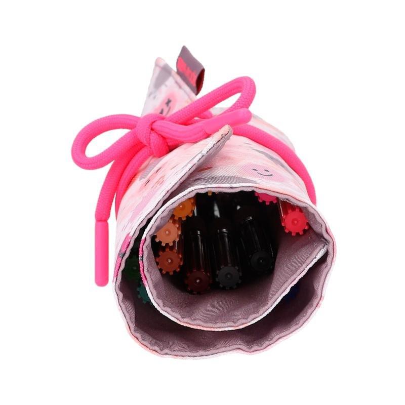 Pencil Case Roll with Markers TOP MODEL Happy Together