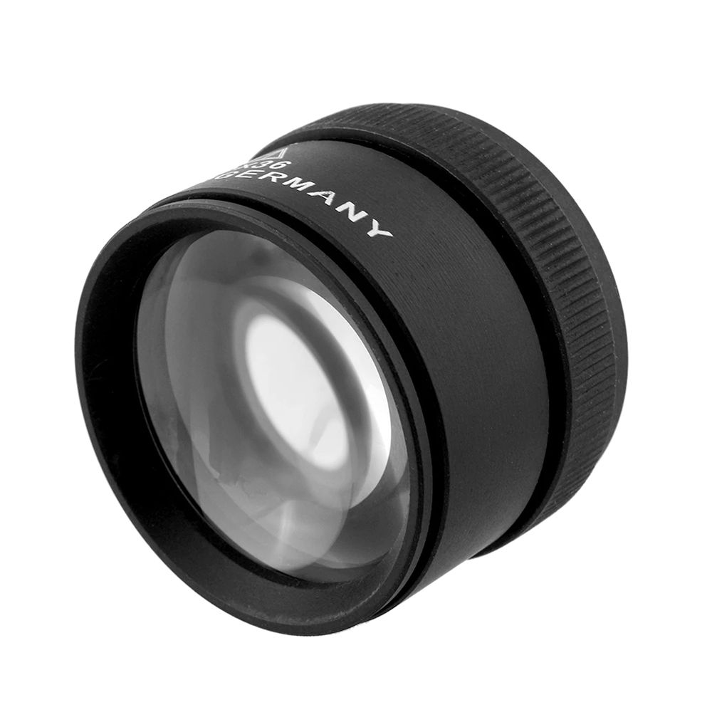 Portable Mini 30x 40mm Glass Lens Loop Microscope Measuring Magnifier HD Magnifier
