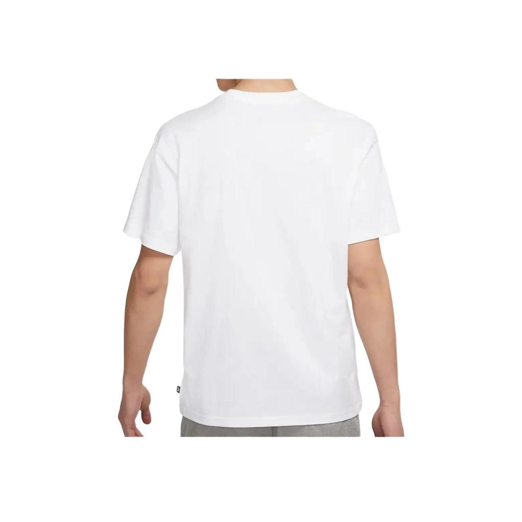 Nike Casual Sport Round Neck Skateboard T-Shirt Men Tops White DD1317-100