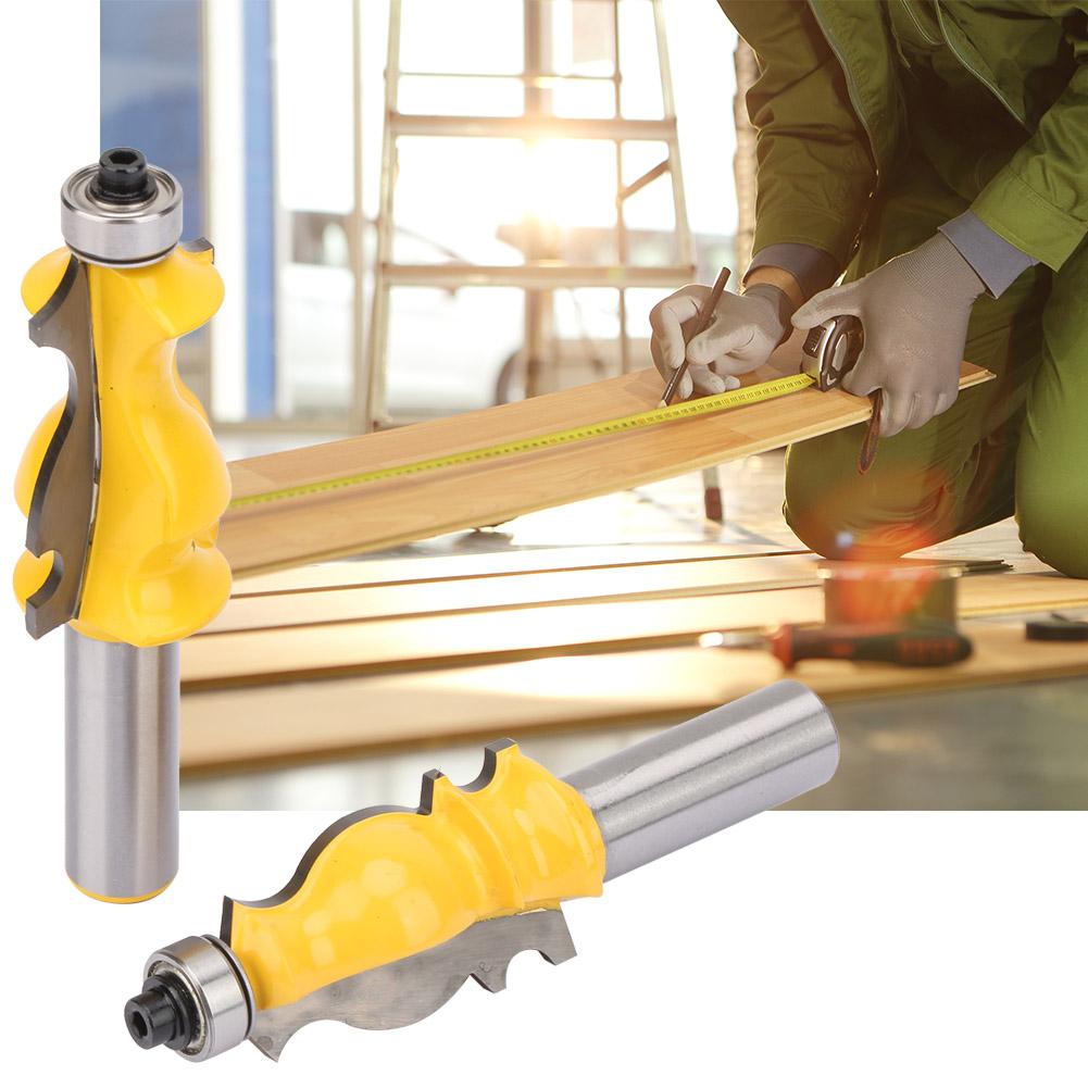 1 2  Shank Fishtail Handrail   Fish Type Handrail Router Bit Woodworking Milling Cutter Tool