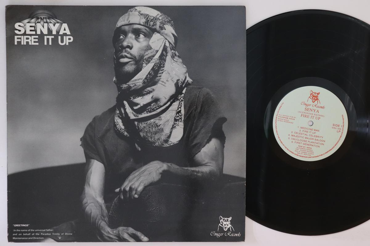 

LP Record SENYA Fire It Up COULP006 COUGAR 1991 UK Reggae Ska Dub Used