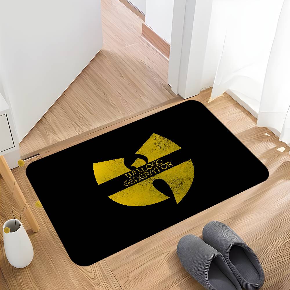 Tappetino da Pavimento WU-TANG-CLAN Antiscivolo Tappetino per Lavanderia Decorazione Lavanderia Balcone Soggiorno Bambini Tappeti per la Casa