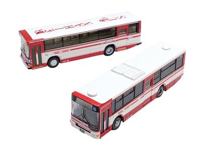 Die Bus-Kollektion Bus-Kollektion Keihan-Bus 100. Jubiläums-Routenwagen, 2er-Set, Diorama-Zubehör