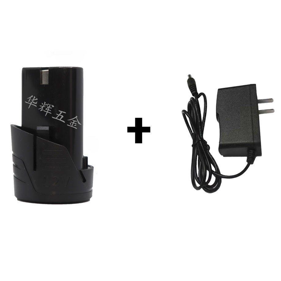 12V Large Capacity Universal Lithium Battery for Pistol Drills with Charger