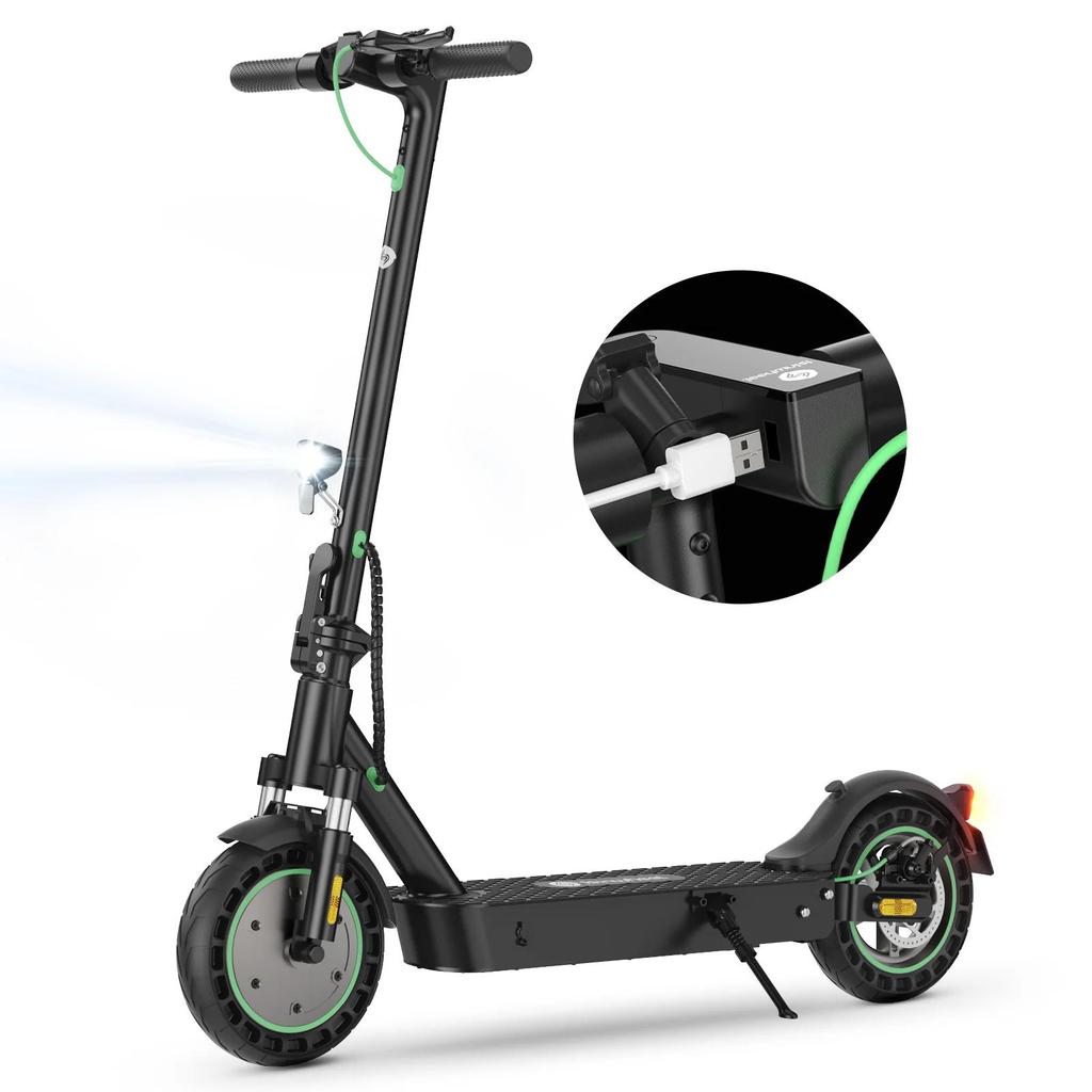 Electric Scooter Foldable Isinwheel S9 Max Top Speed 20Km/h CIty Electric Scooter 42V 10AH Max Range 40Km Load 120Kg