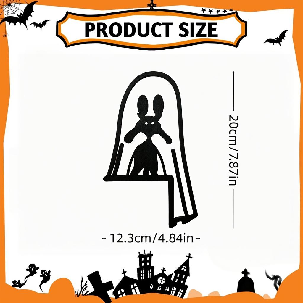 Halloween Bat Pendant Outdoor Horror Atmosphere Decoration Arrangement Night Devil Vampire Statue Props