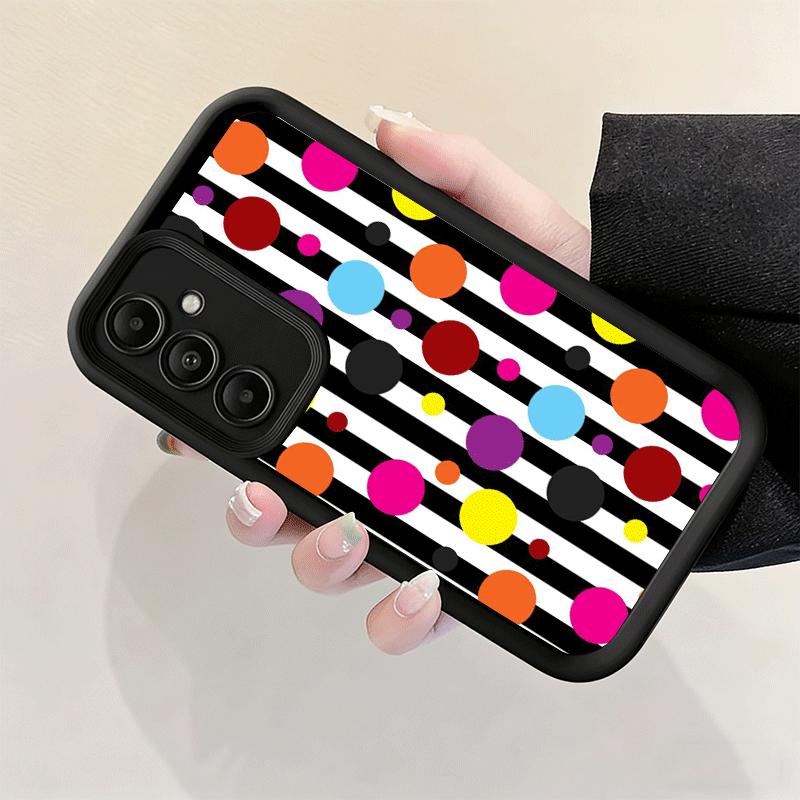 Mobilskal för Samsung Galaxy A17 A16 A15 A14 A13 Prickar Konst Mode Design A56 A36 A26 A55 A35 A25 A54 A34 A24 A53 A33 A23