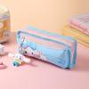 Sanrio Kuromi Canvas Pencil Case Large Capacity Durable Stationery Bag For Students