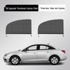 Car Sunshade & Anti-Mosquito Screen: Heat Insulation Window & Windshield Screen with Side Curtains for Interior Use