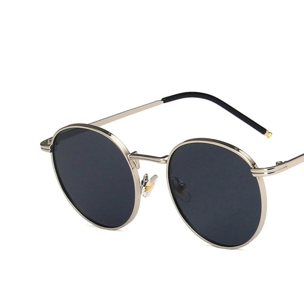 

Trend Round Frame Sunglasses UV Protection Vintage Eyewear Personality Ins Sunglasses Unisex Style5