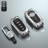 For Toyota Mark X Corolla RAV-4 Prado Carola 2 3 4 5Buttons Armor Design Galvanized Alloy Silicone Splicing Car Key Cover Case