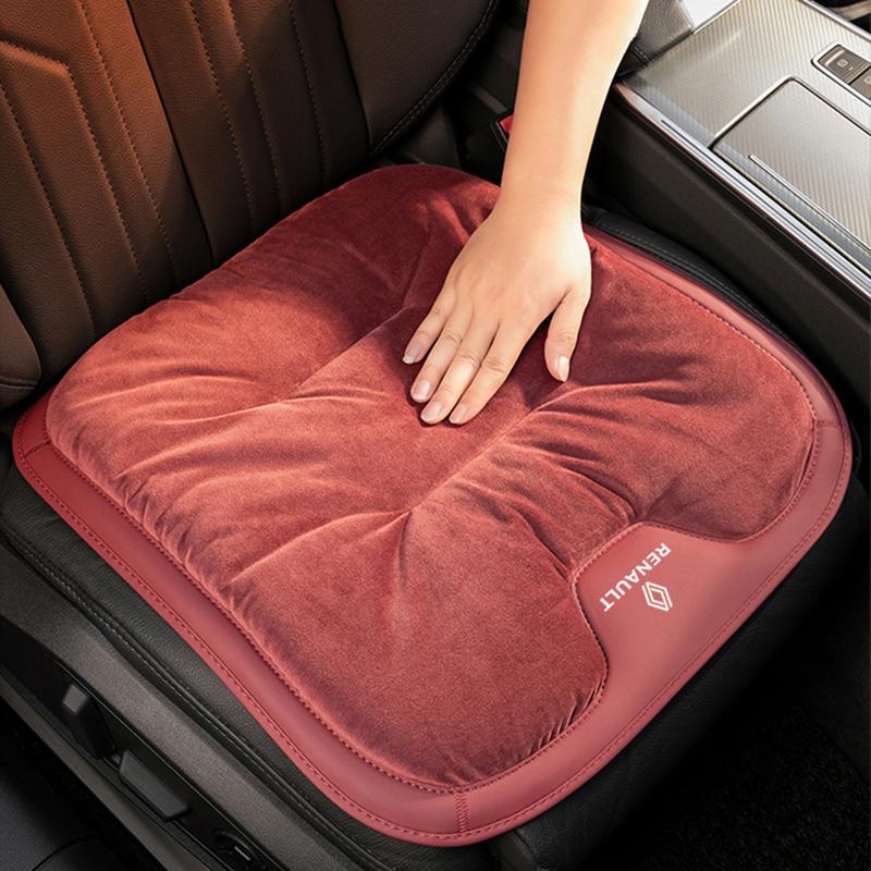 Priekš Renault 2026 Jauni disku uzlikas Automašīnas sēdekļa spilvens Flaneļa Silti mīksti paliktņi Interjera aksesuāri priekš Renault QM6 Kadjar Clio Koleos Meg