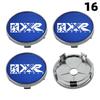 4PCS OD 58MM/60MM/63MM/65MM Cap For Rims SSR XXR Emblem Wheel Center Cap Sport Car Logo Wheel Cover Hub caps