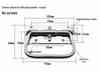 304 Stainless Steel Spring-Loaded Folding Handle for Aluminum Tool Box