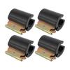 Pack of 4 Tool Rack Anti Slip E Track Tool Holders Featuring Enhanced Friction Surfaces Secures Tools During Bumpy Rides