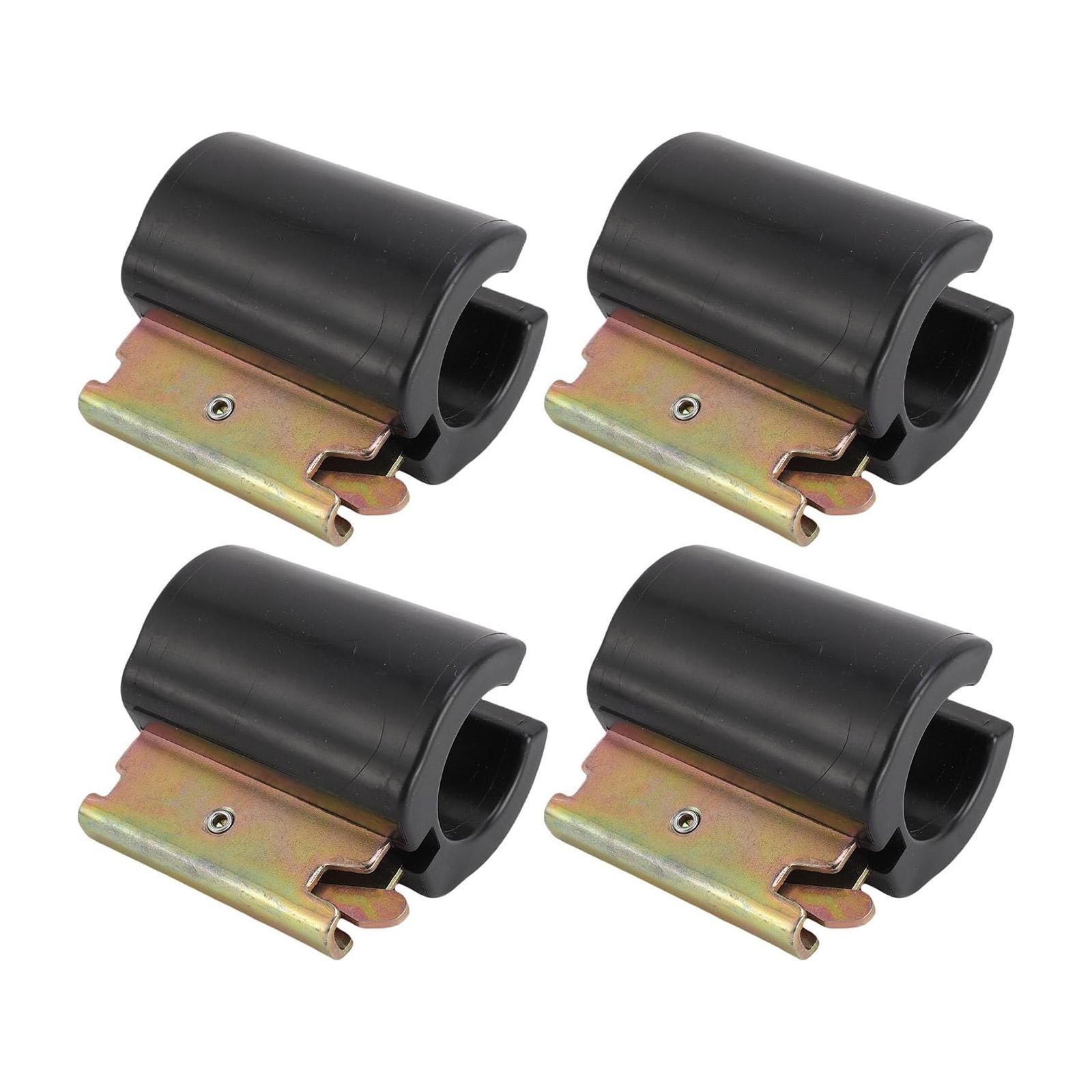 

Pack of 4 Tool Rack Anti Slip E Track Tool Holders Featuring Enhanced Friction Surfaces Secures Tools During Bumpy Rides Small