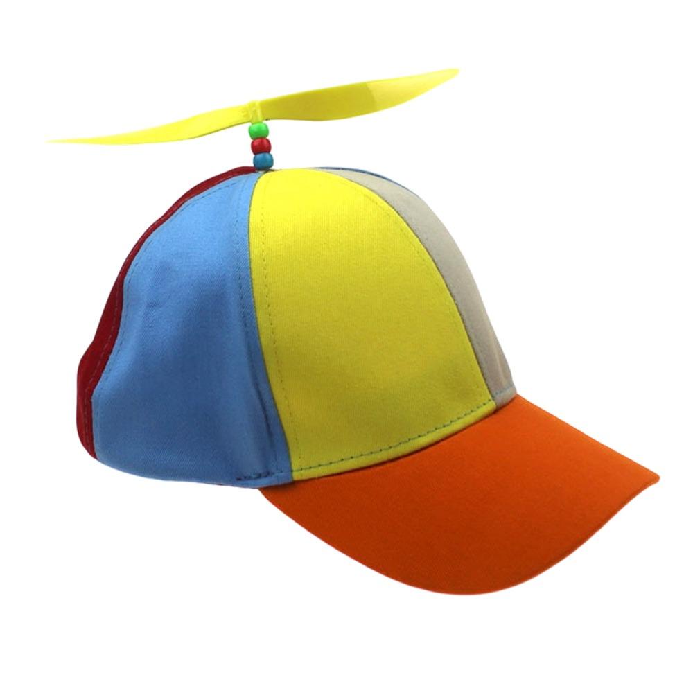 Funny Baseball Cap Rainbow Sun Cap Casual Snapback Hat Kids Boys Girls