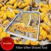 Heavy-Duty Garden Soil Sifter Easy Grip Soil Sieve Strainer Filter Screen Sieve  Harvest