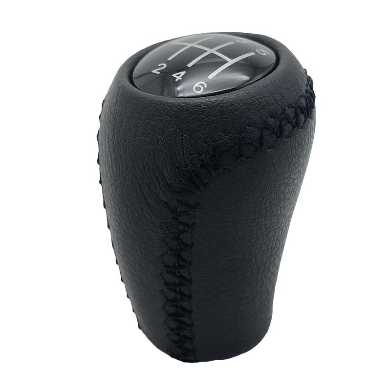 5/6 Speed Leather Gear Shift Knob Lever For Mazda 3 BK BL 5 CR CW 6 II GH CX-7 ER MX-5 NC III 2005 2006 2007 2008 2009 2010 2011