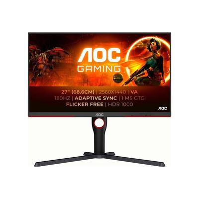 Aoc G3 Q27G3XMN/BK Monitor 27" 2560x1440 180Hz Black