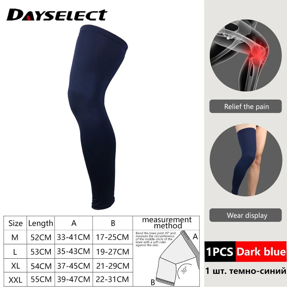 1 Pieza Rodillera Elástica Larga Soporte Manga Deportiva Fitness Rodillera Equipo de Protección Rodillera Baloncesto Correr