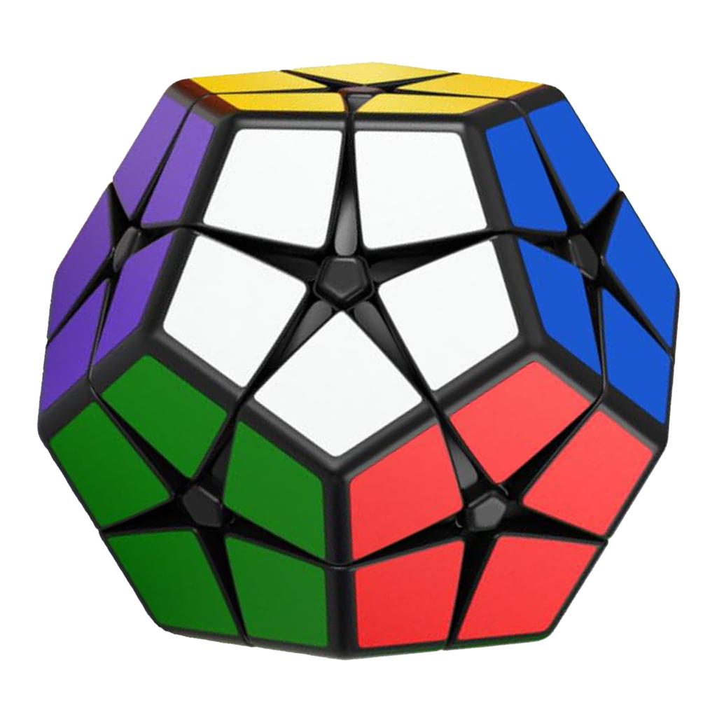 Megaminx Magic Cube, 3D Puzzle, Educational Toy for Kids, Time Killer, Travel Toy, Brain Teaser for Kids (2x2x2)