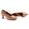 Fashion Silk  Ladies Modern Dance ShoesTango Latin Dance Shoes Waltz Closed Toe Dance  Shoes Heeled 5CM