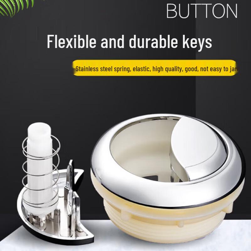 FEEGOO Stainless Steel Toilet Dual Flush Button