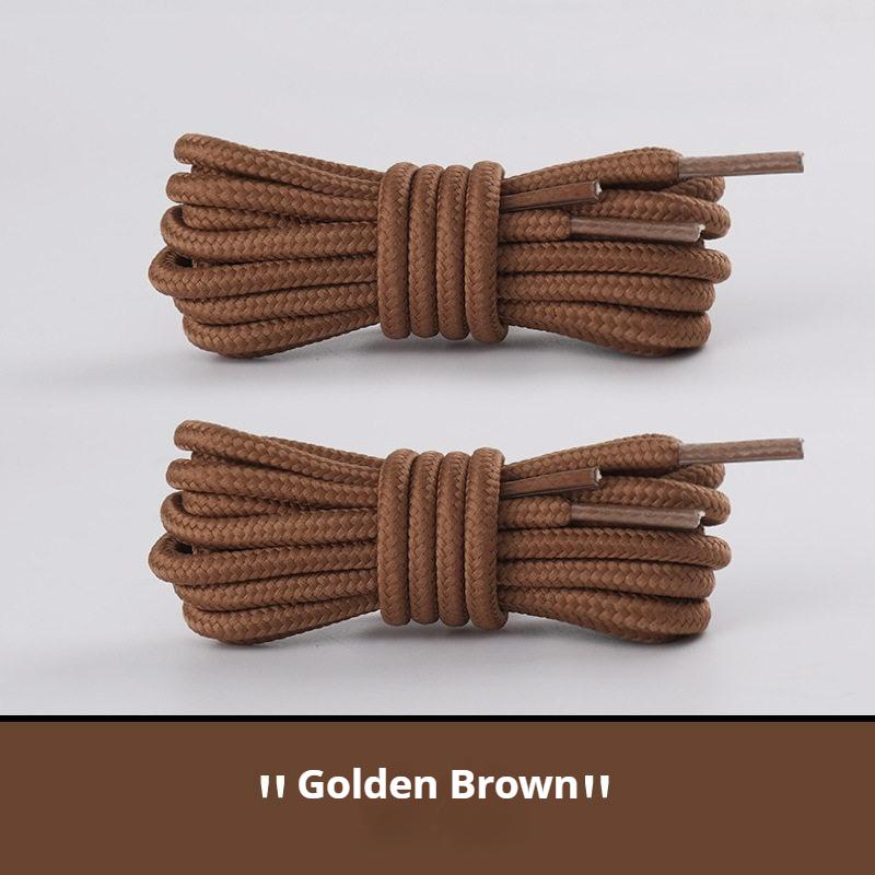 2 Pair NEW Heavy Duty Durable for Sneakers Boots Hiking Shoes Oxford Shoe Laces Classic Round Shoelaces
