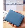Slim PU Leather Wallet with RFID Blocking for Men Women Small Credit Card Holder Driver License Protective for Case