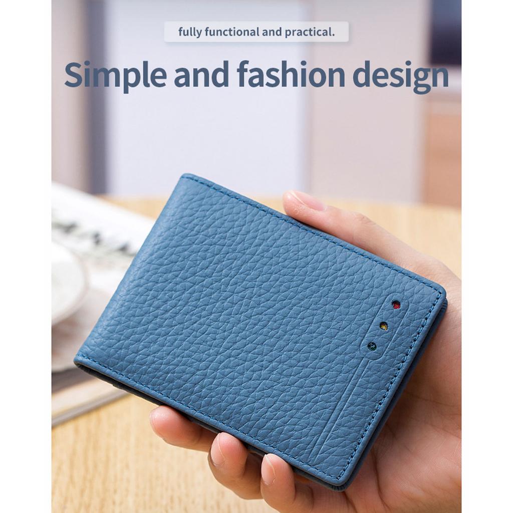 Slim PU Leather Wallet with RFID Blocking for Men Women Small Credit Card Holder Driver License Protective for Case