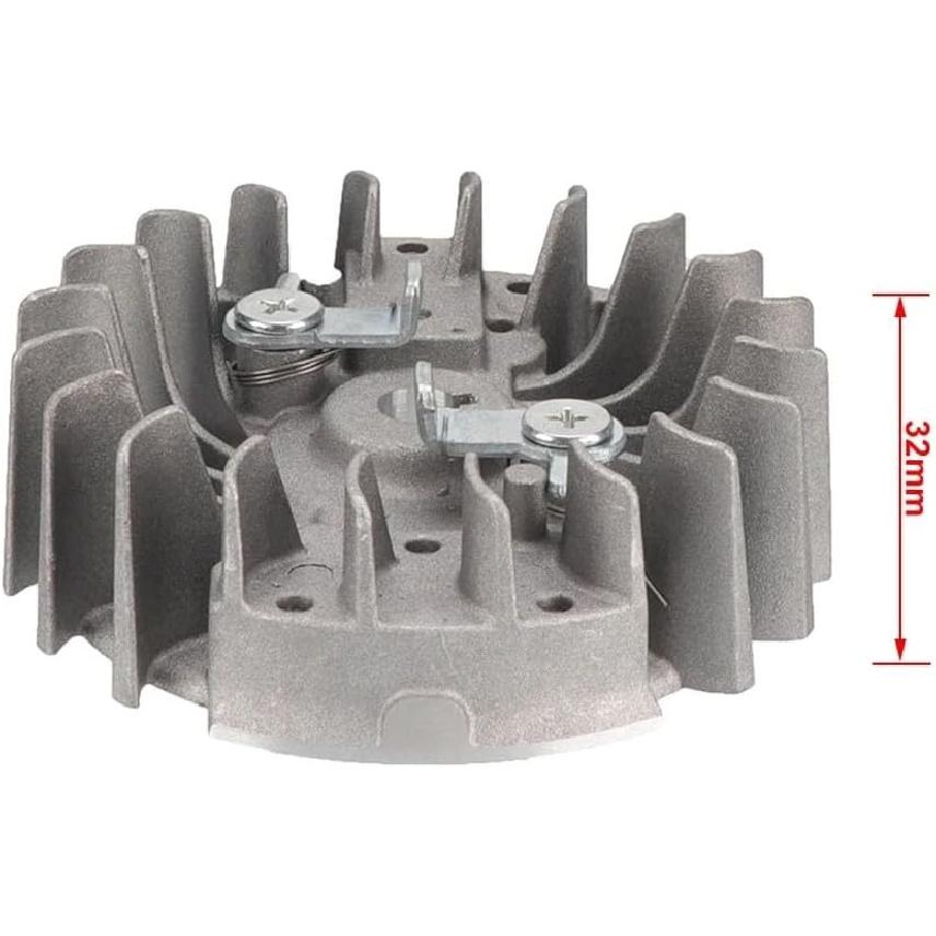 Magnetic Flywheel Fit for Chinese Chainsaw, 4500/5200/5800 45cc/52cc/58cc, Garden Tool Replacement Part