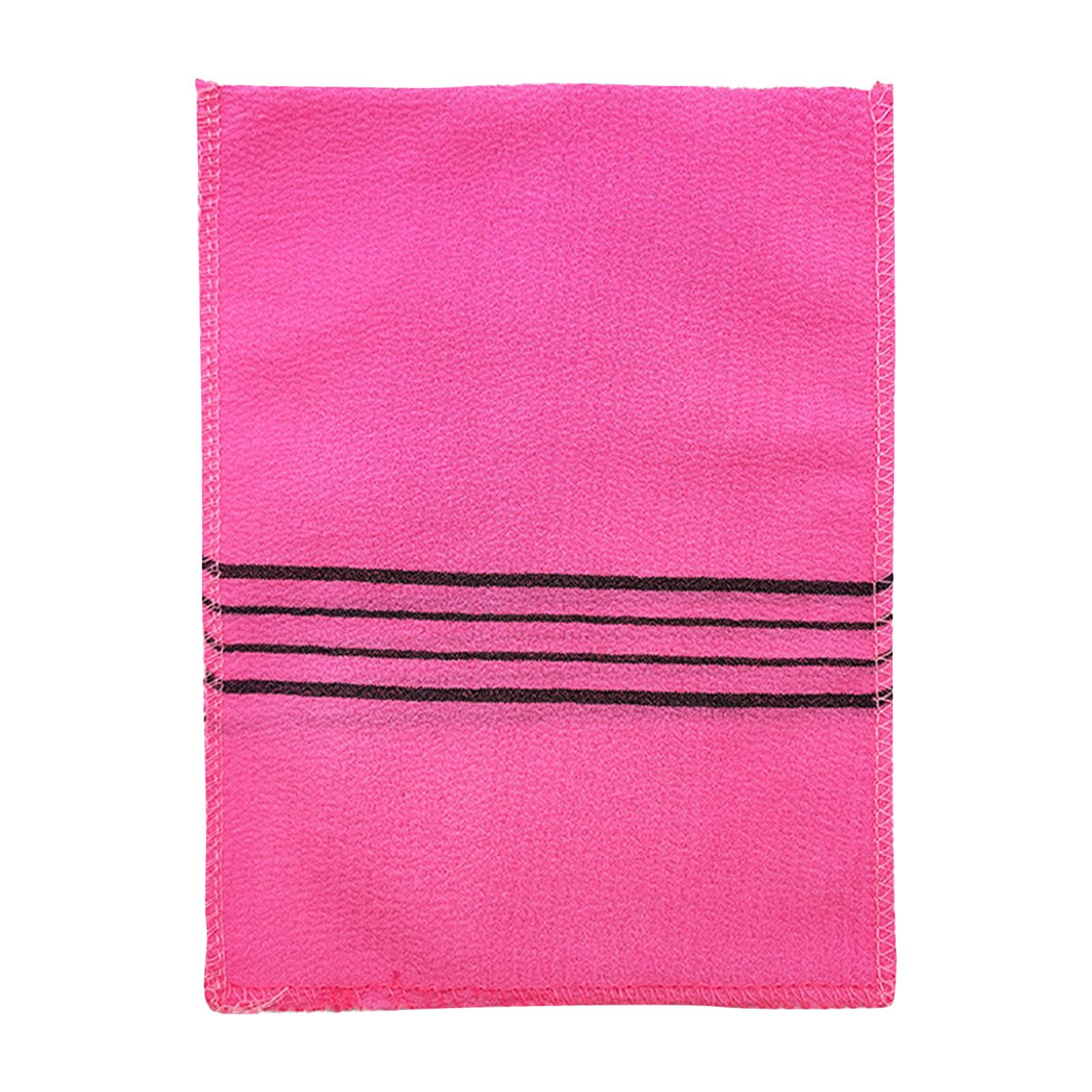 

Корейська відлущувальна рукавиця, великий розмір, 5 кольорів, відлущувальна мочалка для спини та тіла для видалення сухості, багаторазова One Size гарячі рожевого кольору